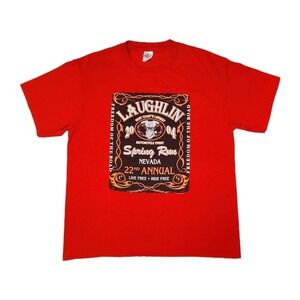 Laughlin Spring Run 2004 T Shirt Large Nevada Motorcycle Rally Biker Tee